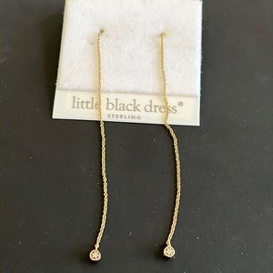 *NWT* Little Black Dress Diamond Droplets